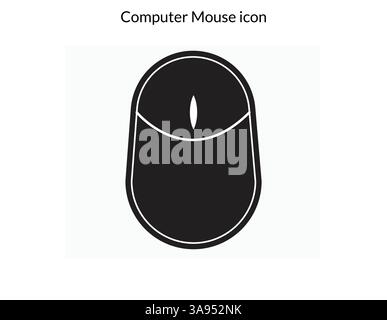 computer mouse logo vector template Stock Vector