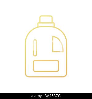 Detergent icon flat vector illustration. Stock Vector