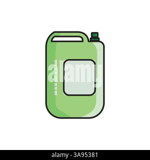 Detergent icon flat vector illustration. Stock Vector