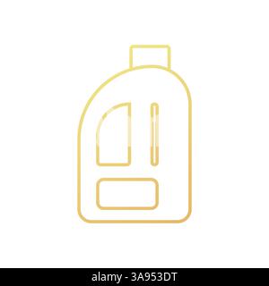 Detergent icon flat vector illustration. Stock Vector