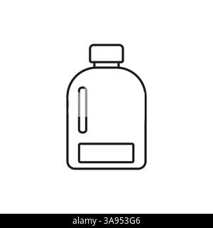 Detergent icon flat vector illustration. Stock Vector