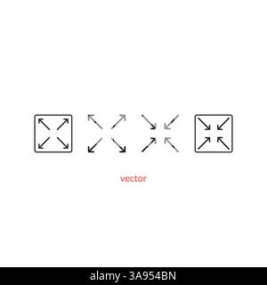 full screen flat vector icon. Stock Vector