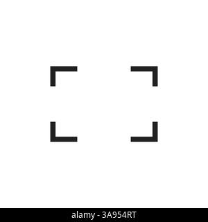 full screen flat vector icon. Stock Vector