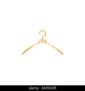 Hanger Icon in trendy flat style isolated on grey background. Stock Vector