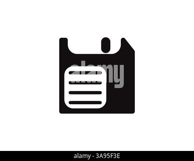 Fresh icons. Diskette. Stock Vector