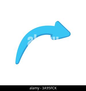 share button icon in flat style Stock Vector