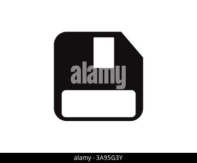Floppy disk icon vector sign symbol Stock Vector