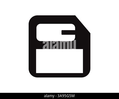 Fresh icons. Diskette. Stock Vector