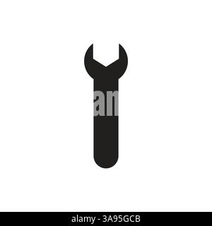 Screwdriver icon flat vector illustration. Stock Vector