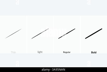 stairs up icon. Thin, Light Regular And Bold style design isolated Stock Vector