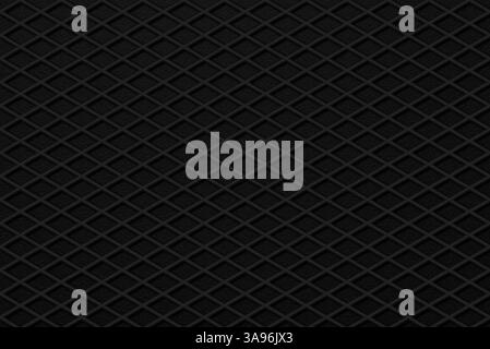 metal rhombus pattern on painted surface Stock Photo