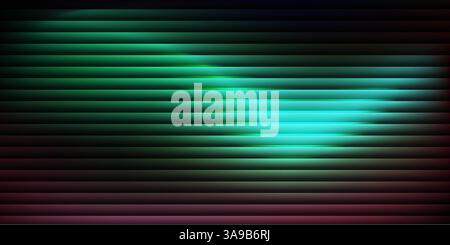 Texture featuring vibrant gradient shades with bright, smooth, fluted vertical lines. Bold and dynamic futuristic neon design seamlessly blending Stock Vector