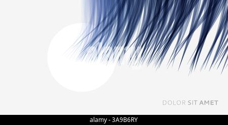 Tropical background with leaves of palm tree. Vector illustration. Stock Vector