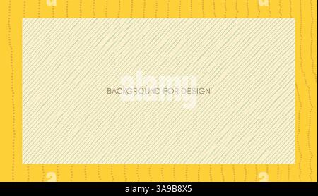 Paper cut irregular lines pattern in perspective. Geometric wallpaper with stripes. Cover design template. Can be used for advertising, marketing or p Stock Vector