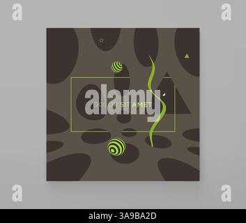 Abstract 3D geometrical background. Vector illustration in futuristic style. Design for banner, flyer, poster, cover or brochure. Stock Vector