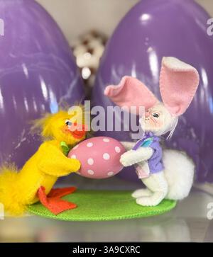 EASTER decorations Stock Photo