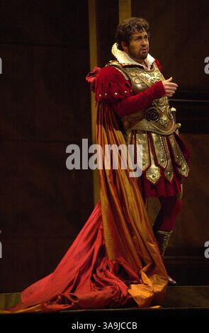 Jun 22, 2001; San Francisco, CA, USA; David Daniels as Giulio Cesare in the dress rehearsal of the opera ''Giulio Cesare'' at the Opera House in San Francisco, Calif on Sunday June 16, 2002.  Their first performance will be on Wednesday June 19th at 7:30 p.m.( Stock Photo