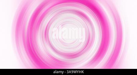 Spin blur effect in pink colors with grainy texture Stock Photo