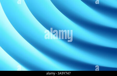 Abstract waved background with layers. Trendy covers design. Vector illustration in modern art style. Stock Vector