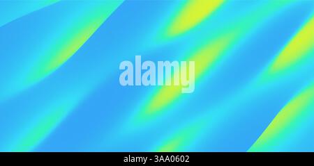 Abstract background with dynamic effect. Trendy gradients. Water surface. 3D vector Illustration for banner, flyer, poster, cover or brochure. Stock Vector