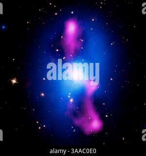 NASA's Chandra X-ray Observatory detected a large oxygen-rich gas cloud ...