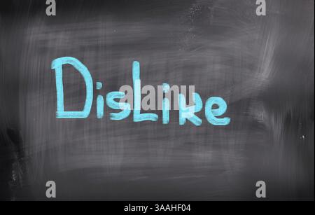Dislike Concept Stock Photo