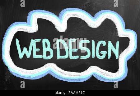 Web design concept Stock Photo