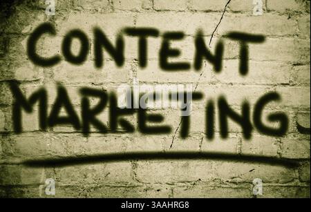 Content Marketing Concept Stock Photo