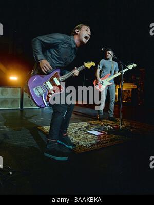 April 22, 2016 - Miami Beach, Florida, United States Of America - MIAMI BEACH, FL - APRIL 22: Gavin Rossdale of Bush performs at The Fillmore Miami Beach on April 22, 2016 in Miami Beach, Florida...People:  Gavin Rossdale. (Credit Image: © SMG via ZUMA Wire) Stock Photo