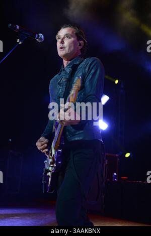 April 22, 2016 - Miami Beach, Florida, United States Of America - MIAMI BEACH, FL - APRIL 22: Gavin Rossdale of Bush performs at The Fillmore Miami Beach on April 22, 2016 in Miami Beach, Florida...People:  Gavin Rossdale. (Credit Image: © SMG via ZUMA Wire) Stock Photo