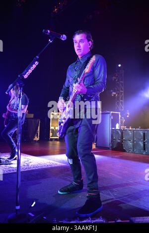 April 22, 2016 - Miami Beach, Florida, United States Of America - MIAMI BEACH, FL - APRIL 22: Gavin Rossdale of Bush performs at The Fillmore Miami Beach on April 22, 2016 in Miami Beach, Florida...People:  Gavin Rossdale. (Credit Image: © SMG via ZUMA Wire) Stock Photo