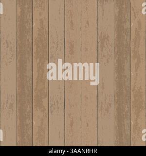 Weathered wooden planks forming rustic background texture Stock Photo