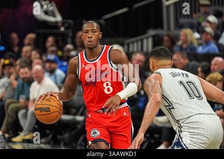 Los Angeles Clippers guard Kris Dunn (8) in the first half of Game 2 of