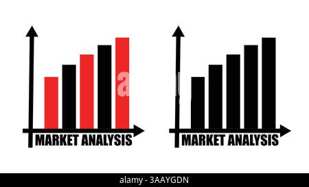 Price Analysis Infographic with Bar Chart and Speech Bubble for Business and Financial Data Representation Stock Vector