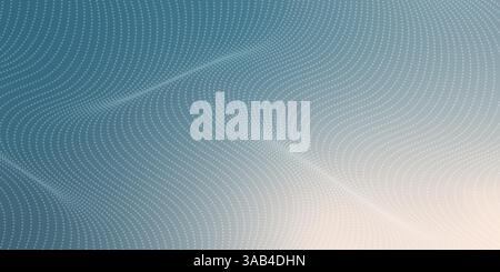 Abstract patterns in blue and white create a calming visual effect from above Stock Vector
