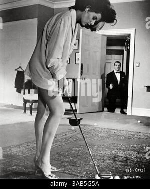 Sean Connery and Zena Marshal at film premiere of Dr No in London in