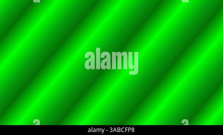 An abstract green background. A bright green 3d stripes texture. Stock Vector