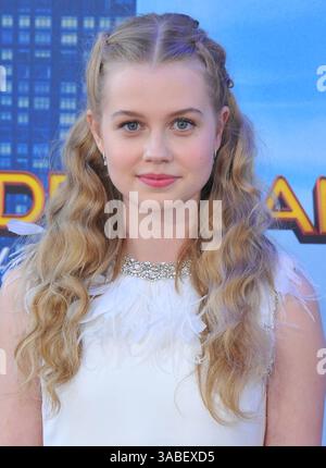 Angourie Rice attending the 'Spider-Man: Homecoming' World Premiere ...