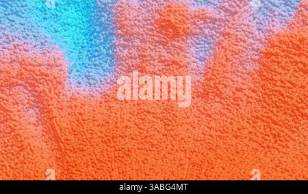 Liquid paint abstraction. Art design. Texture with dynamic particles. 3d vector Illustration. Stock Vector