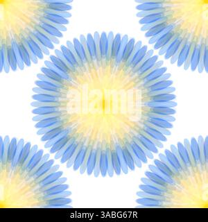 Seamless background with translucent flowers. Vector illustration for wrapping or fashion print. Stock Vector
