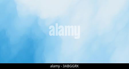Blue sky with clouds. Modern pattern. Nature background. Modern pattern. Abstract background. Vector illustration. Stock Vector