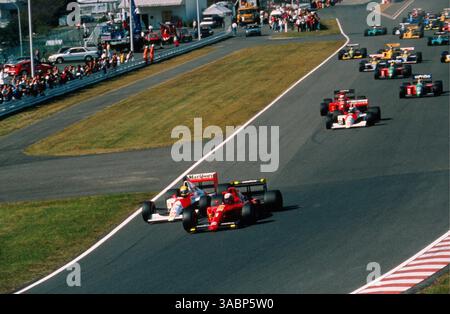 Japanese grand prix 1990 hi-res stock photography and images