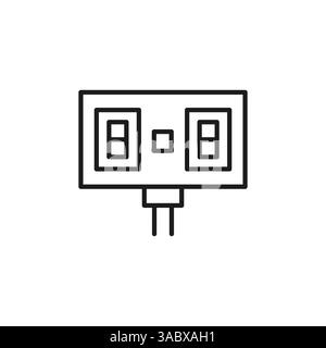 Baseball Scoreboard icon Stock Vector