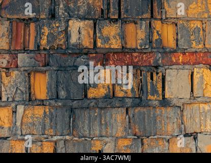Texture of old brick wall Stock Photo