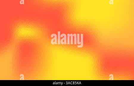 Abstract background with a blurred gradient of warm yellow and orange tones, creating a smooth, glowing texture with a soft effect. . Stock Photo