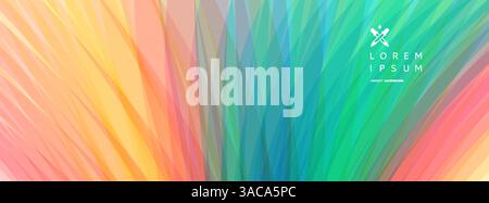 Abstract background with dynamic effect. Mobile screen. Vector illustration. Stock Vector