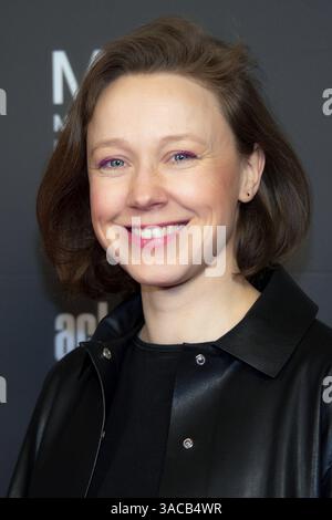 Katharina Leonore Goebel (actress, presenter), BLINDGAeNGER, Photo Call for the premiere and opening of the achtung berlin filmfestival at the Colosse Stock Photo