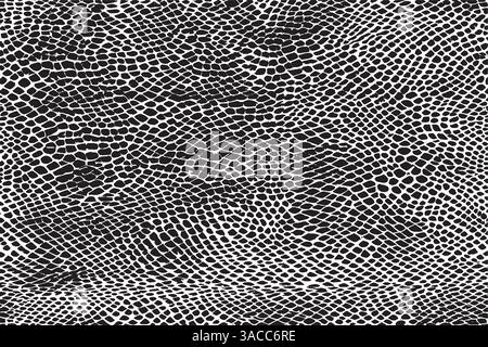 Rough black and white texture vector. Distressed overlay texture. Grunge background. Abstract textured effect. Vector Illustration. Stock Vector