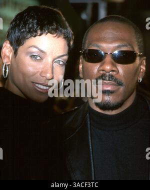 EDDIE MURPHY & WIFE NICOLE ATTEND 'THE HAUNTED MANSION' PREMIERE IN