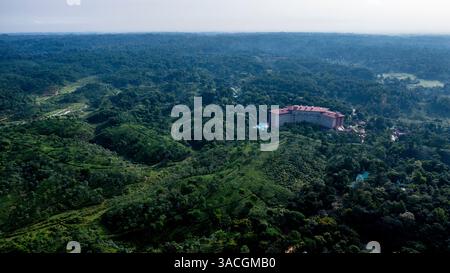 Aerial view of the Grand Sultan Tea Resort & Golf, a luxurious 5-star ...
